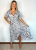 The Maxi Wrap Dress - Pebble Palms dubai outfit dress brunch fashion mums