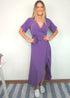 The Maxi Wrap Dress - Purple Vineyards dubai outfit dress brunch fashion mums