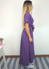 The Maxi Wrap Dress - Purple Vineyards dubai outfit dress brunch fashion mums