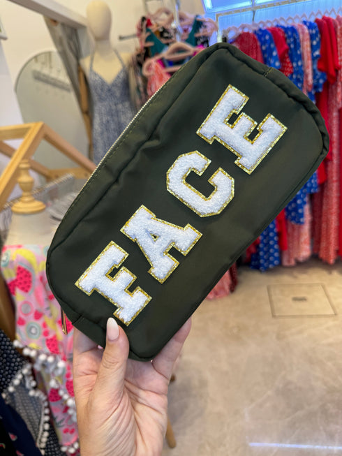 Face - Khaki The Medium Pouch dubai outfit dress brunch fashion mums