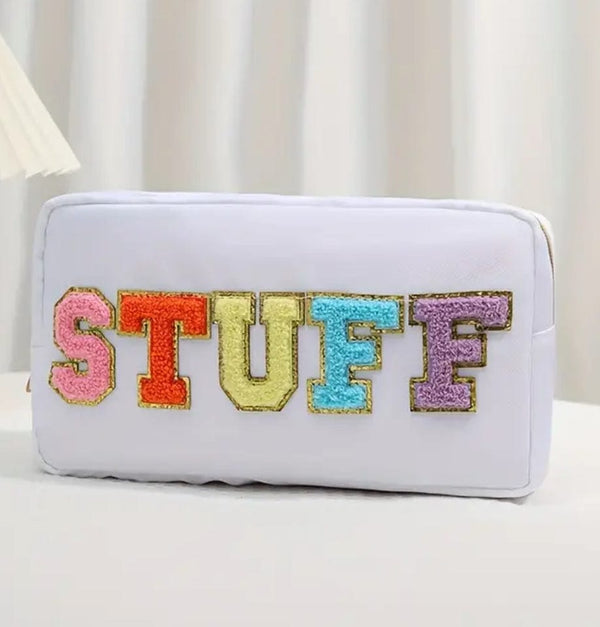 White The Medium Pouch Stuff dubai outfit dress brunch fashion mums