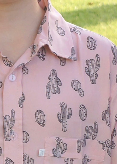 The Men’s Casual Shirt - Pink Cactus dubai outfit dress brunch fashion mums