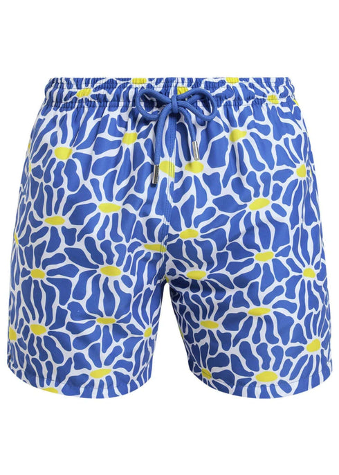 The Men's Swim Shorts - Blue Flowers dubai outfit dress brunch fashion mums