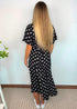 The Midi Wrap Dress - City Polka dubai outfit dress brunch fashion mums