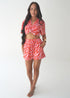 The Neon Star Co-ords - Shirt & Shorts Set - Zebra Rouge dubai outfit dress brunch fashion mums