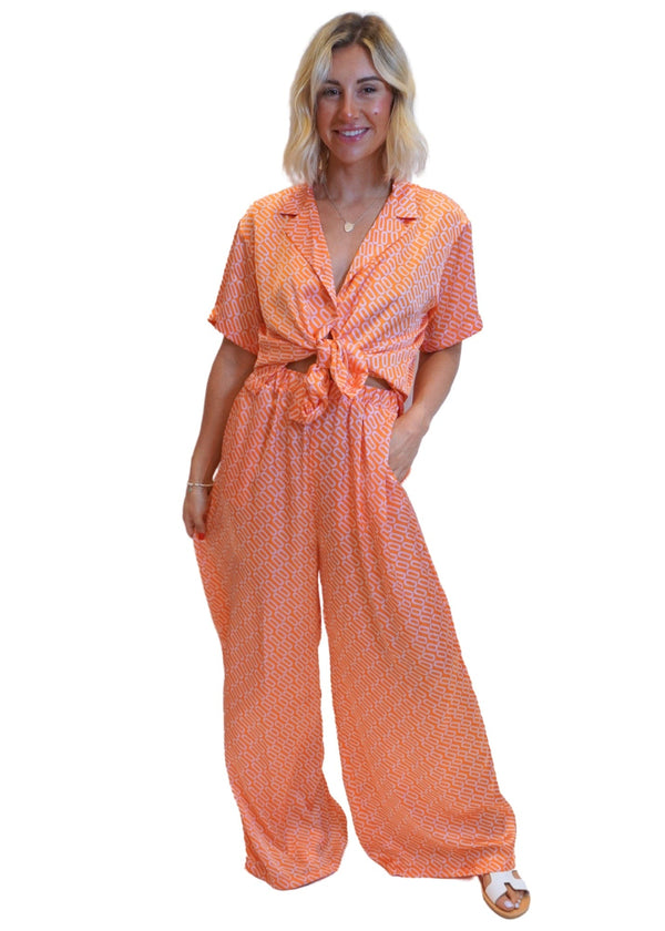 The Neon Star Co-ords - Shirt & Trousers Set - Summer Deco dubai outfit dress brunch fashion mums