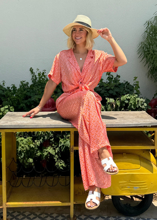 The Neon Star Co-ords - Shirt & Trousers Set - Summer Deco dubai outfit dress brunch fashion mums