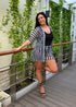The Neon Star Co-ords - Shorts & Kimono Set - Miss Santorini dubai outfit dress brunch fashion mums