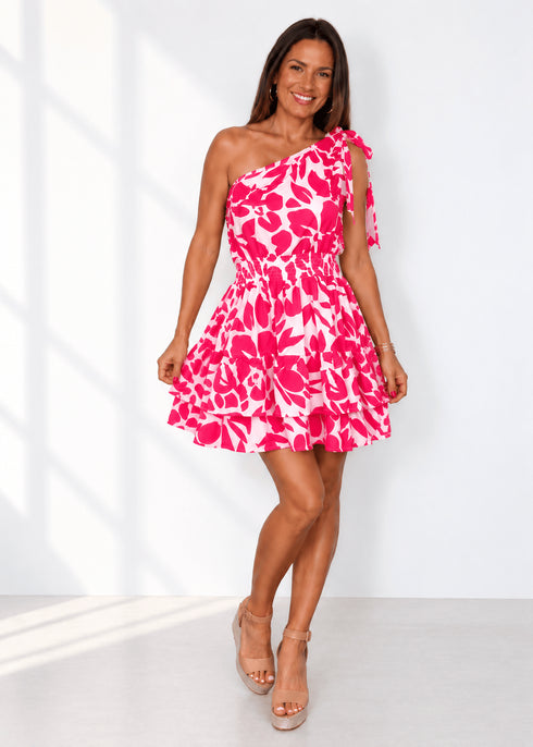 One size (fits UK 8 - 16) The Nicole Mini - London Love dubai outfit dress brunch fashion mums