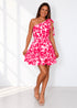 One size (fits UK 8 - 16) The Nicole Mini - London Love dubai outfit dress brunch fashion mums