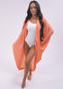 O/S The Palm Kimono - Coral Dashes dubai outfit dress brunch fashion mums