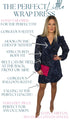The Perfect Little Wrap Dress - Petrol Leopard dubai outfit dress brunch fashion mums