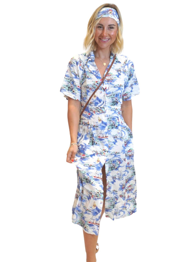 The Perfect Shirt Dress - Dolce Sea dubai outfit dress brunch fashion mums