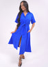 The Perfect Shirt Dress - Royal Blue dubai outfit dress brunch fashion mums