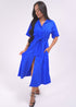 The Perfect Shirt Dress - Royal Blue dubai outfit dress brunch fashion mums