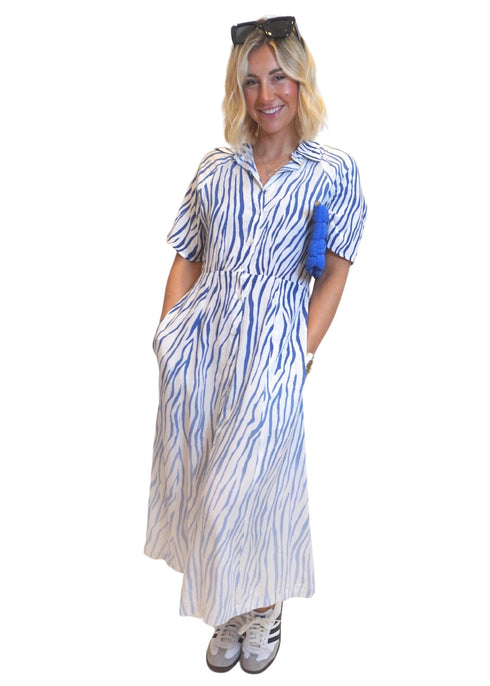 The Perfect Shirt Dress - Zebra Skies dubai outfit dress brunch fashion mums