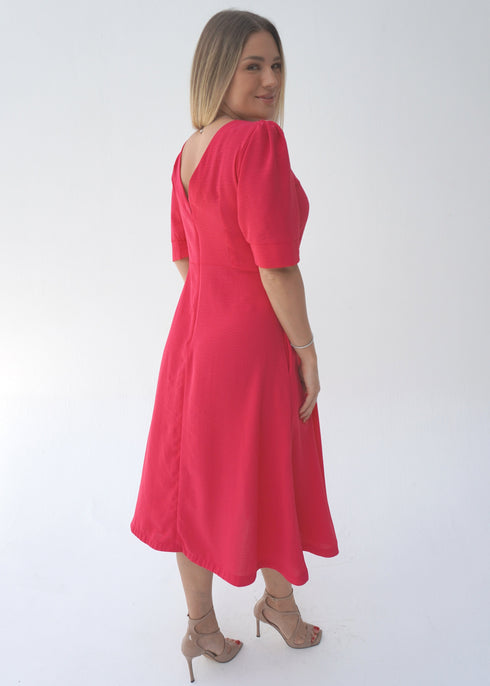 The Pixie Dress - Cy Fuchsia dubai outfit dress brunch fashion mums