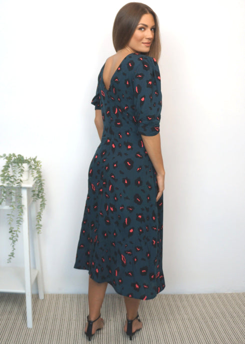 The Pixie Dress - Forest Leopard dubai outfit dress brunch fashion mums