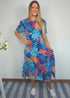 The Pixie Dress - Tropical Storm dubai outfit dress brunch fashion mums