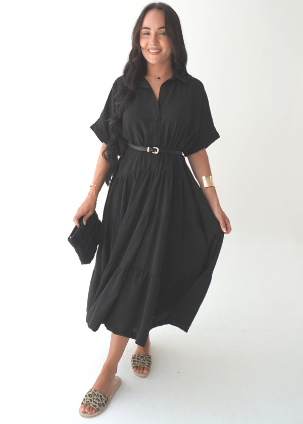 The Riviera Dress - Cy Black dubai outfit dress brunch fashion mums