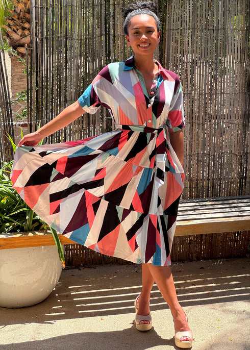 The Riviera Dress - Deco Dubai dubai outfit dress brunch fashion mums