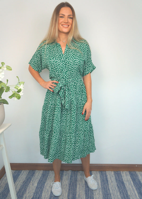 The Riviera Dress - Forest Flowers dubai outfit dress brunch fashion mums