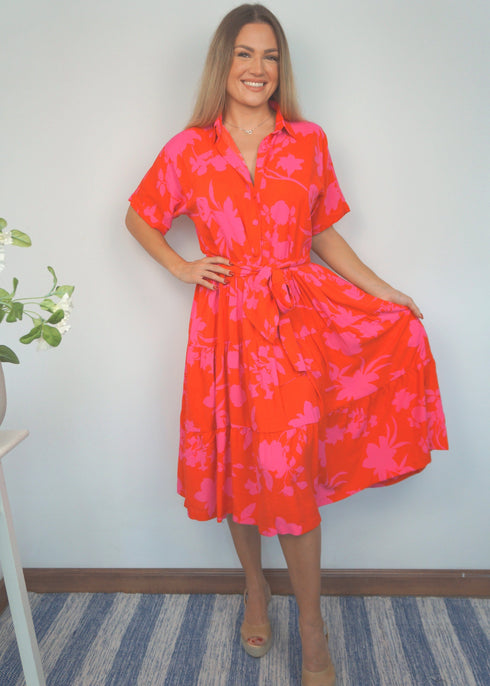 The Riviera Dress - Long Hot Summer dubai outfit dress brunch fashion mums