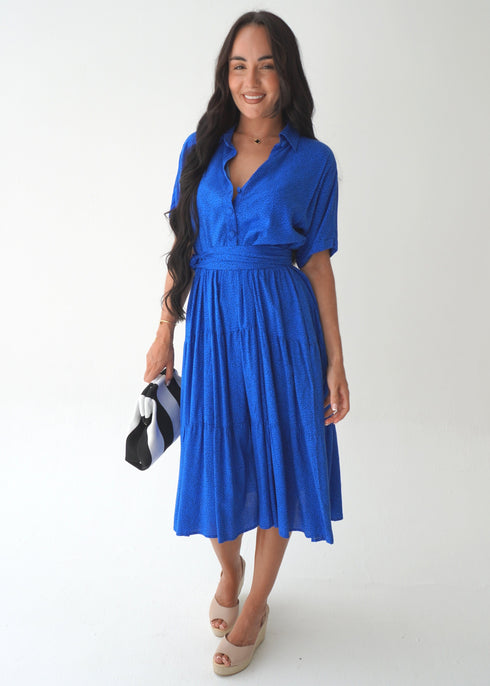 The Riviera Dress - Royal Drops dubai outfit dress brunch fashion mums