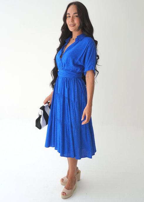 The Riviera Dress - Royal Drops dubai outfit dress brunch fashion mums