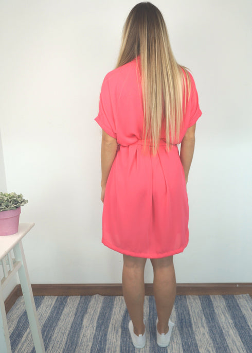 The Shirt Dress - Corals dubai outfit dress brunch fashion mums