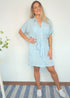 The Shirt Dress - Ice Blue dubai outfit dress brunch fashion mums