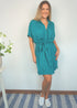 The Shirt Dress - Mermaid Green dubai outfit dress brunch fashion mums