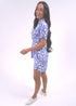 The Shirt Dress - Summer Blues dubai outfit dress brunch fashion mums