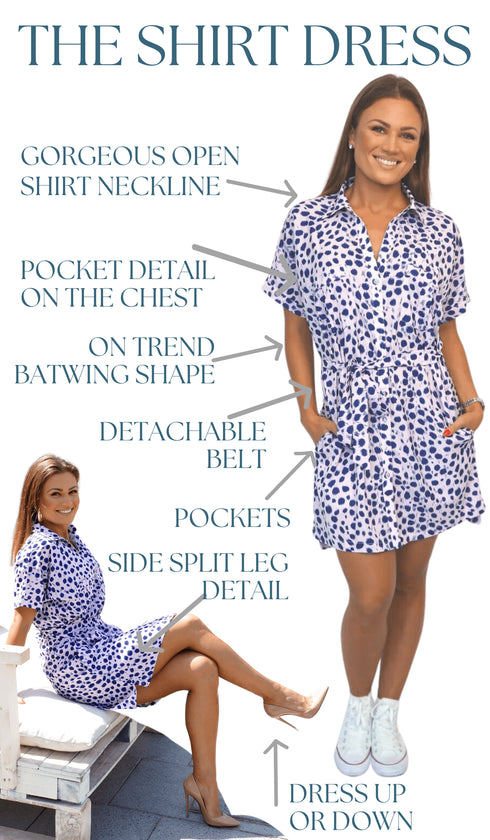 The Shirt Dress - TEMPLATE dubai outfit dress brunch fashion mums