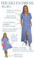 The Short Helen Dress - Emerald Splash dubai outfit dress brunch fashion mums