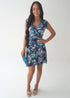 The Sleeveless Perfect Little Wrap Dress - Emerald Sea dubai outfit dress brunch fashion mums