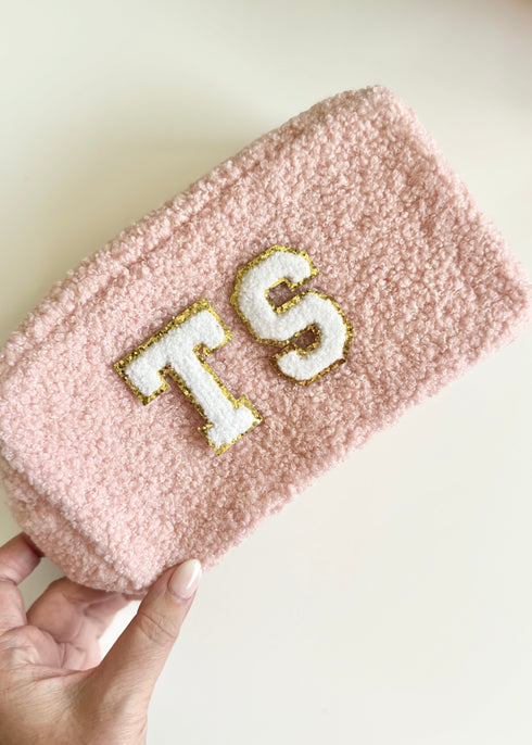 The Teddy Pouch - 2 Letters Personalised dubai outfit dress brunch fashion mums