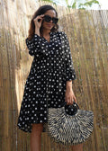 The Tiered Dress - City Polka dubai outfit dress brunch fashion mums