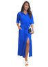 The Tiered Shirt Dress - Royal Drops dubai outfit dress brunch fashion mums