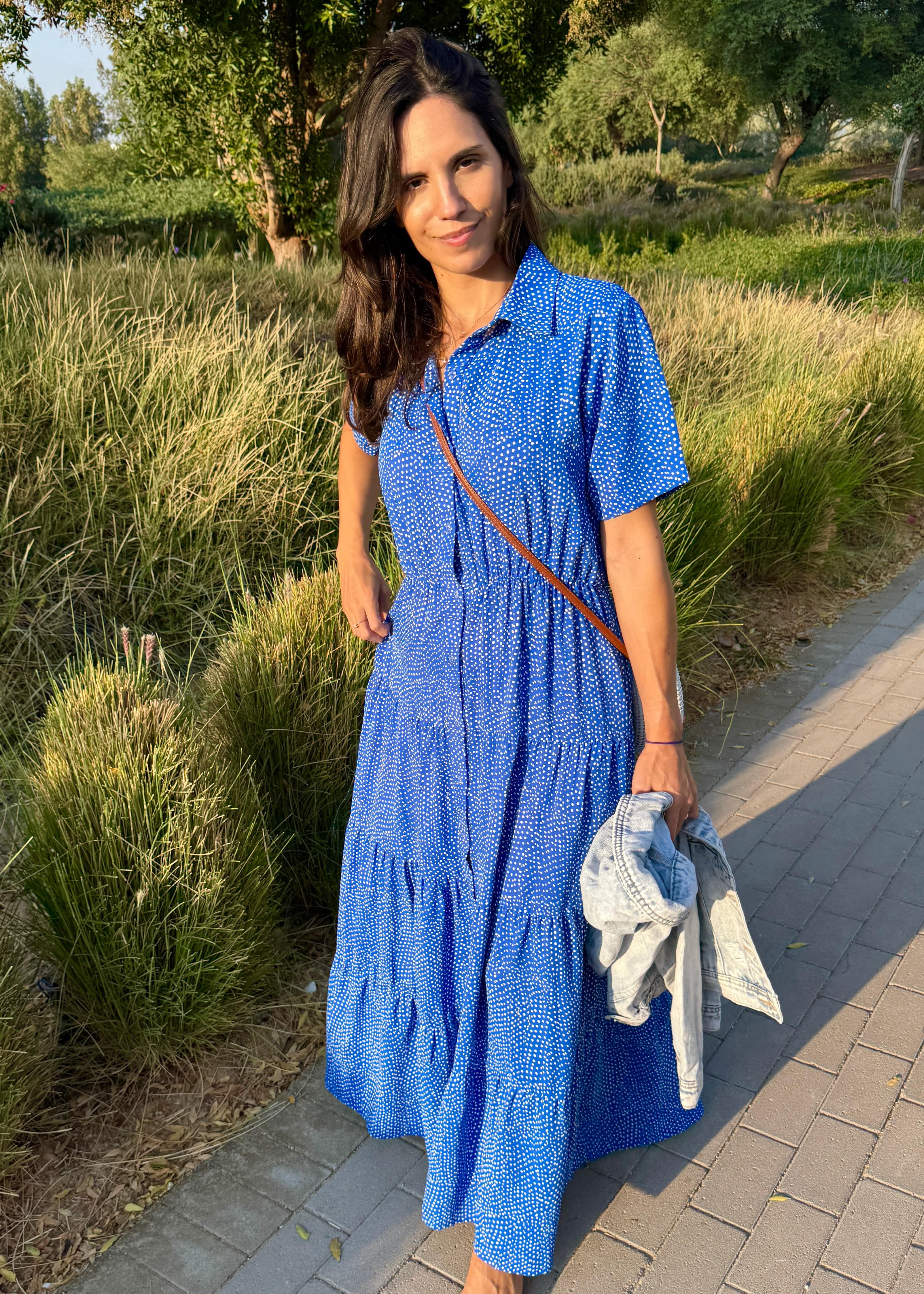 The Tiered Shirt Dress The Tiered Shirt Dress