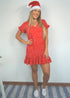 The V Flirty Anywhere Dress - Christmas Fairground Dashes dubai outfit dress brunch fashion mums