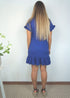 The V Flirty Anywhere Dress - Dark Royal Blue dubai outfit dress brunch fashion mums