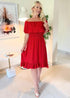 The Venice Dress - Mac Red dubai outfit dress brunch fashion mums