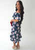 The Venice Dress - Navy Pink Lily dubai outfit dress brunch fashion mums