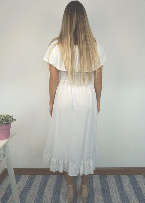 The Venice Dress - Pure White dubai outfit dress brunch fashion mums