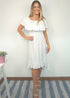 The Venice Dress - Pure White dubai outfit dress brunch fashion mums