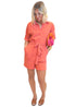 The Vicki Romper - Cy Coral dubai outfit dress brunch fashion mums