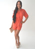 The Vicki Romper - Cy Coral dubai outfit dress brunch fashion mums