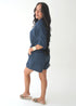 The Vicki Romper - Cy Navy dubai outfit dress brunch fashion mums