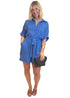 The Vicki Romper - Cy Slate Blue dubai outfit dress brunch fashion mums